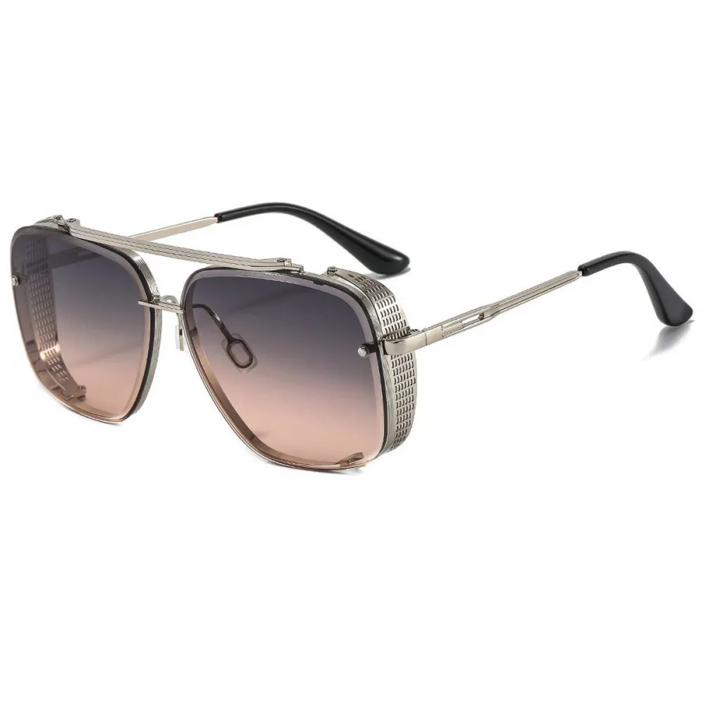 Browline Metal Sunglasses