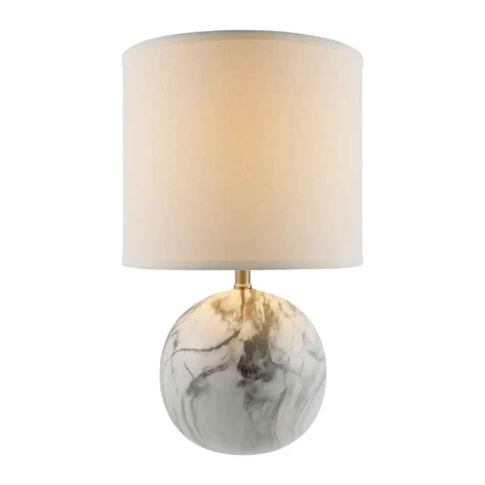 Swirl Round Ceramic Table Lamp