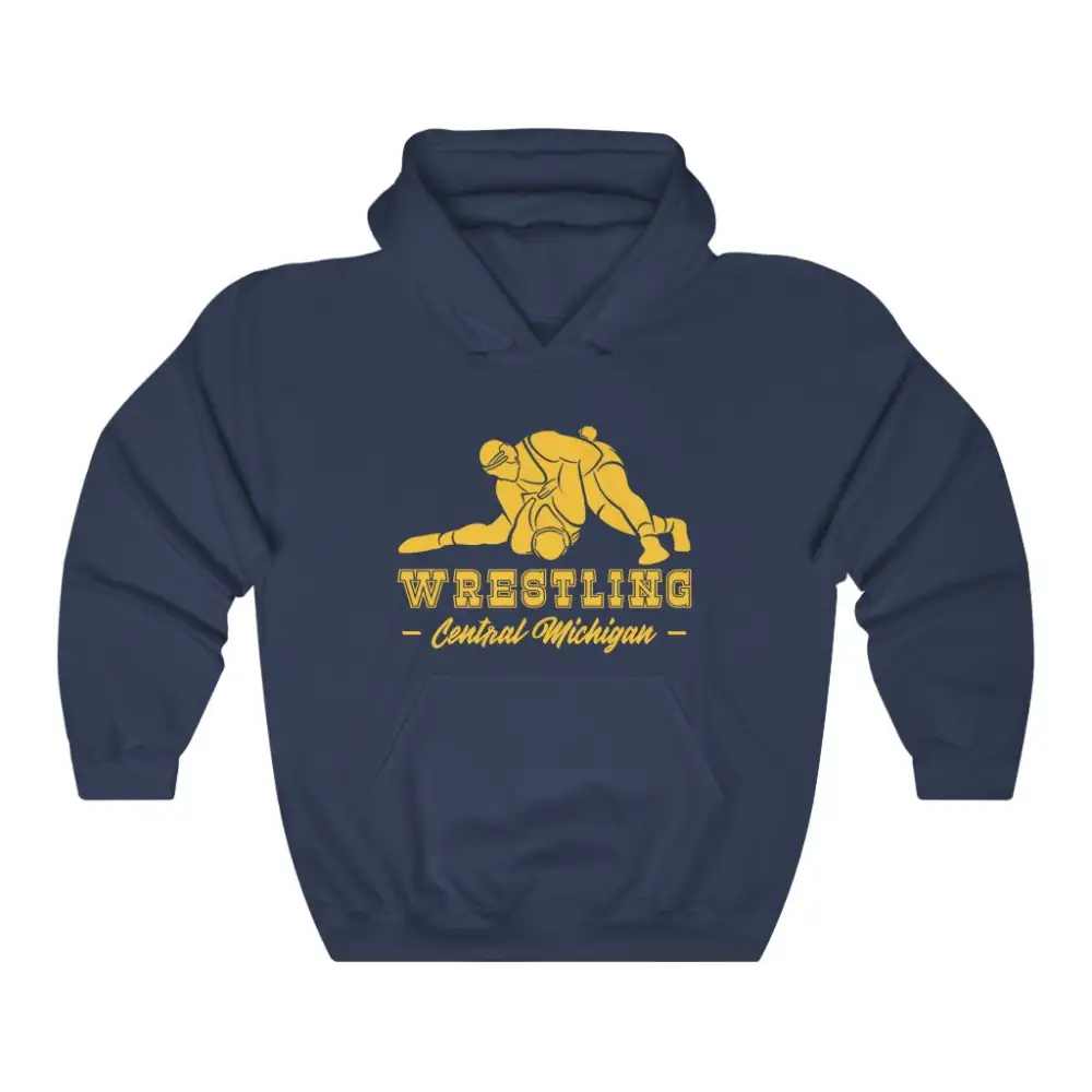 Everyday Bold Print Wrestling Graphic Pullover Hoodie