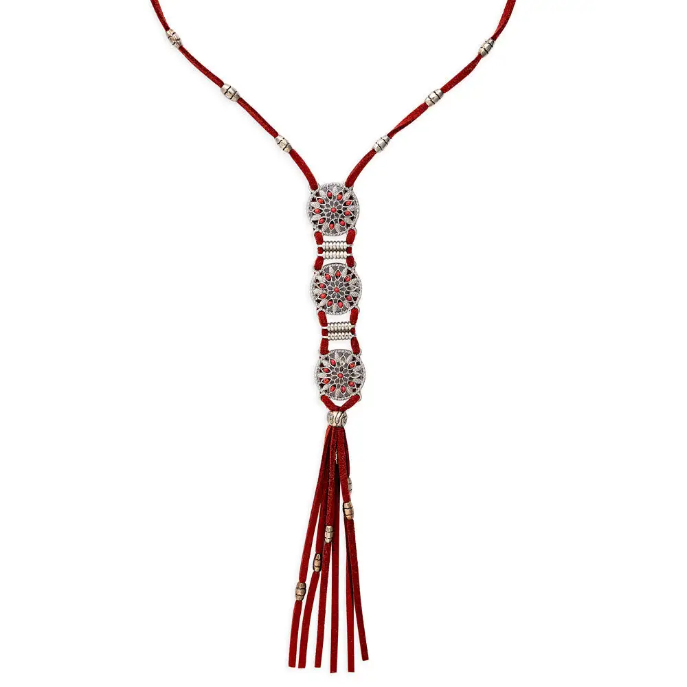 Vintage Inspired Tassel Pendant Necklace