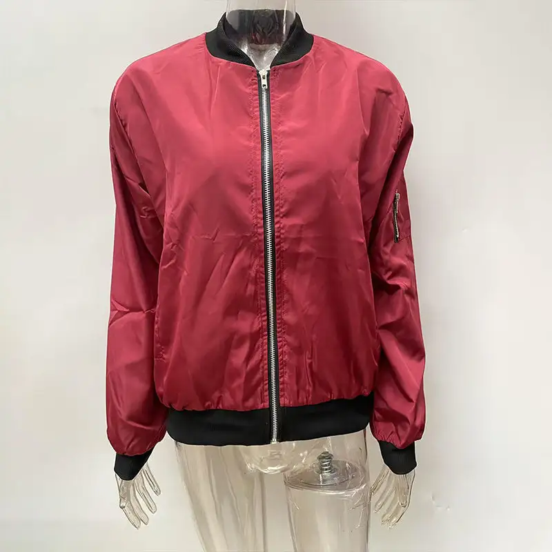 Modern Zip Collar Jacket
