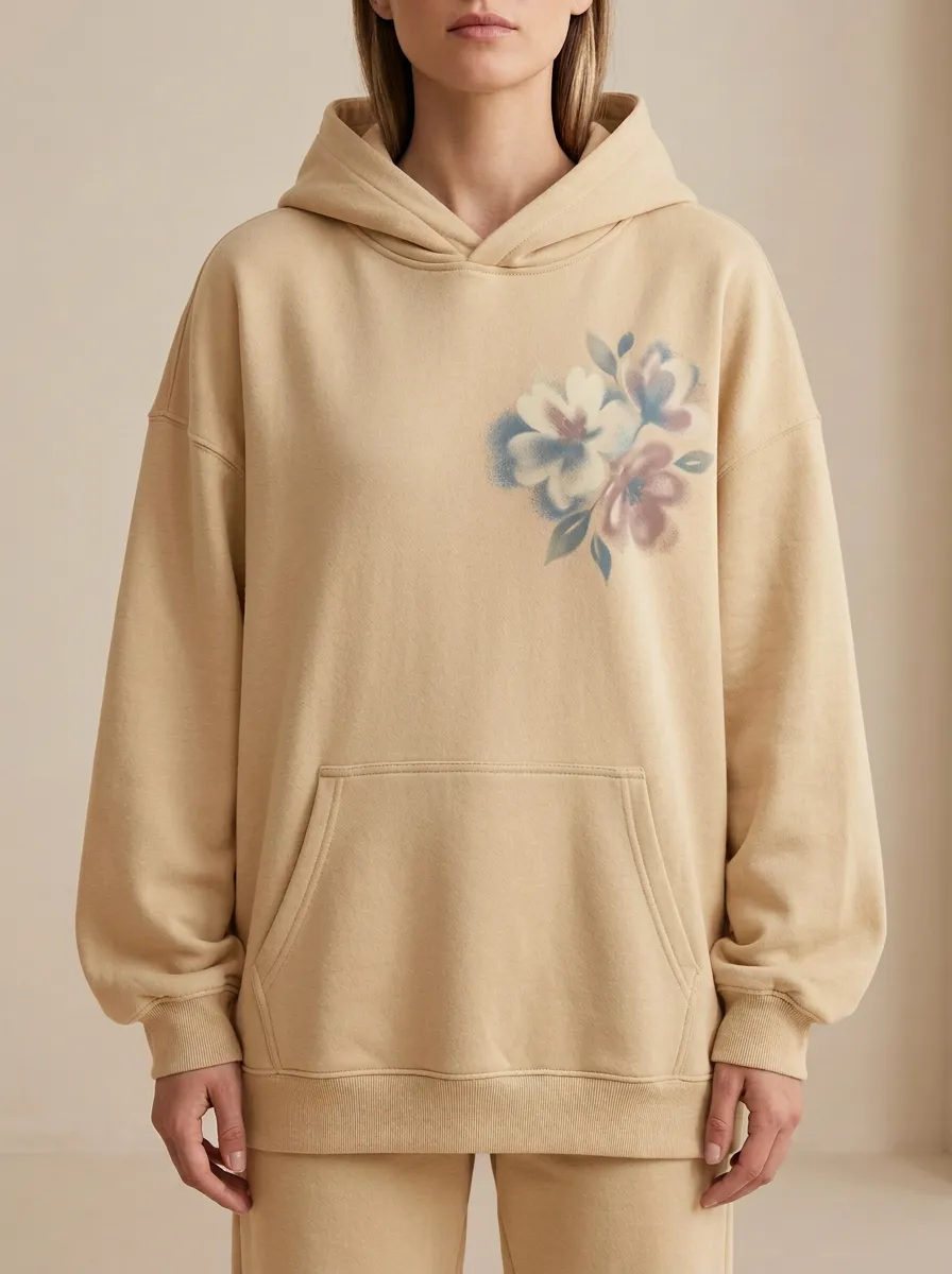 Floral Flower Hoodie