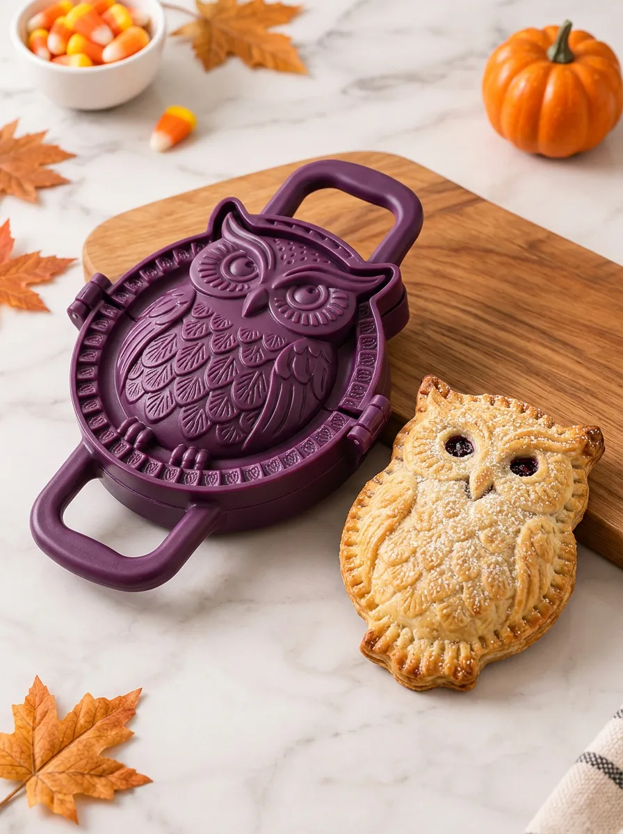 Halloween Owl-Shaped Hand Pie Mold