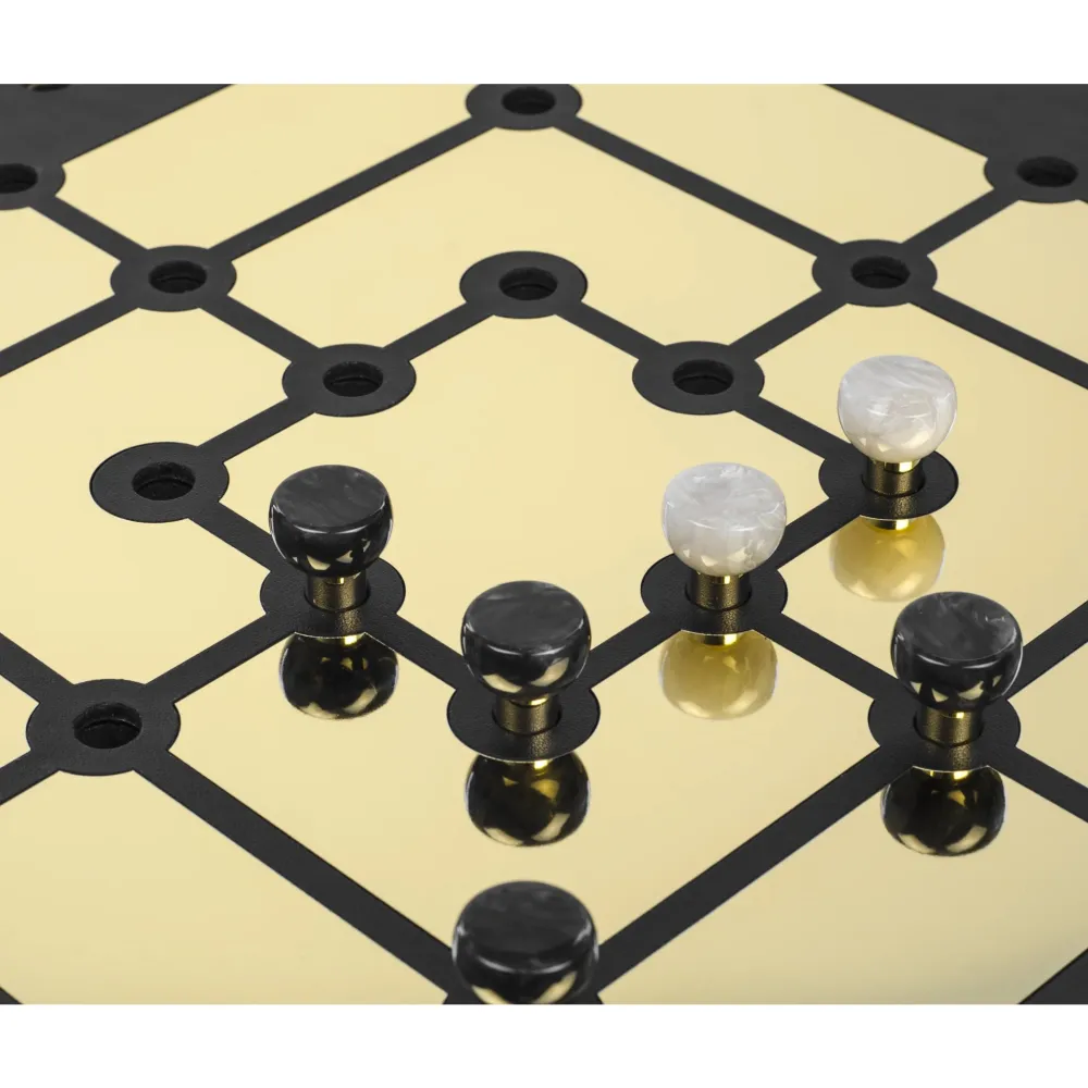Leather Strategy Game Set