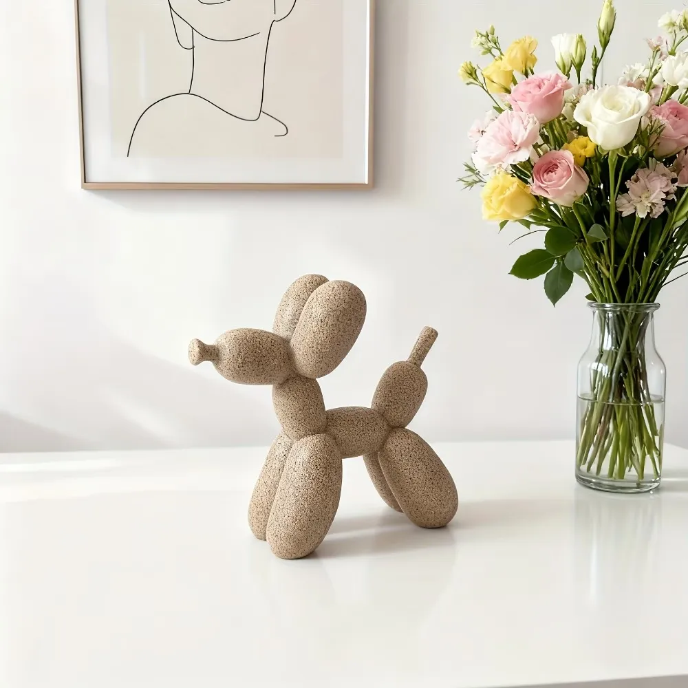 Minimalist Balloon Dog Decor