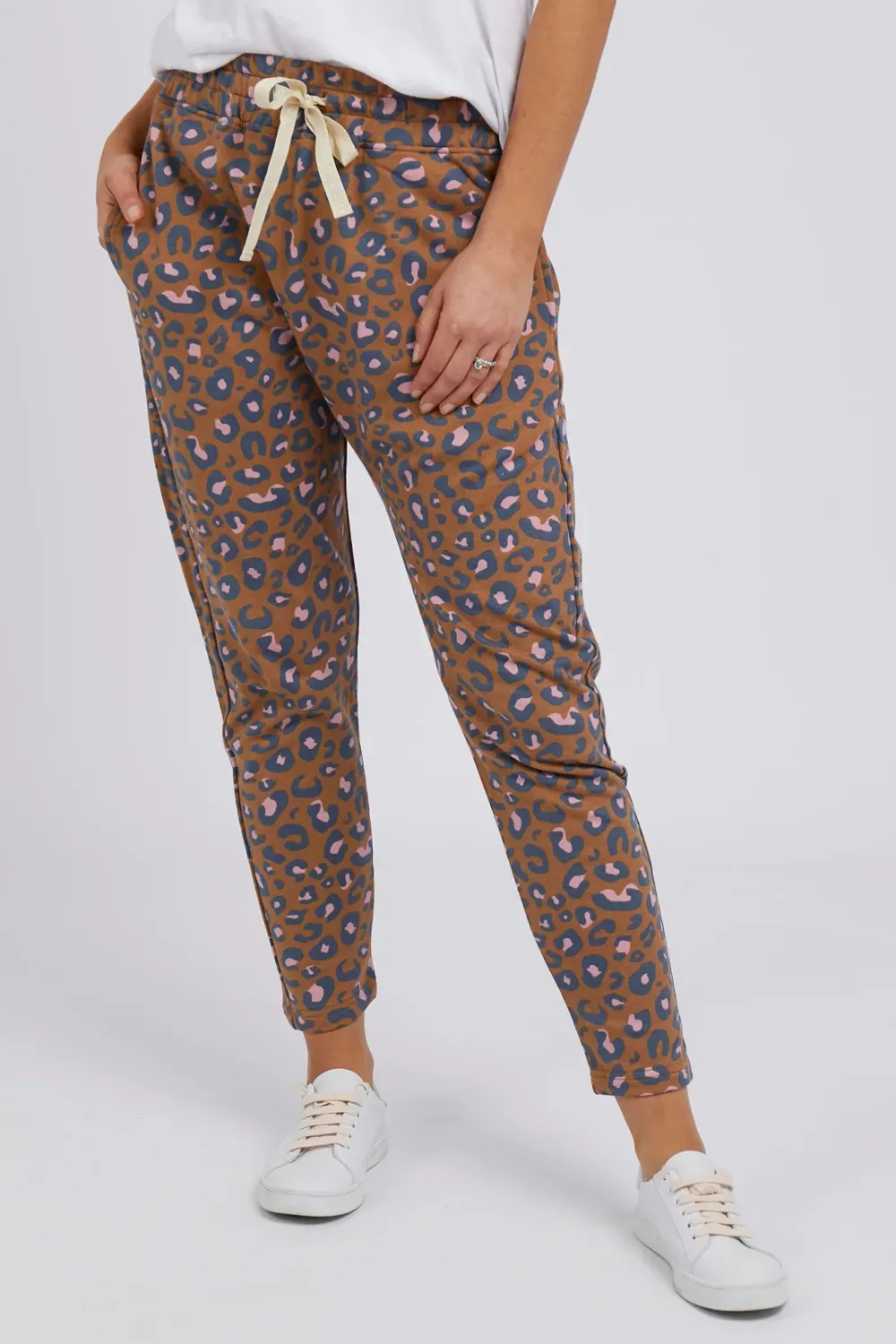 Fearless Lounge Pant Butterscotch Leopard