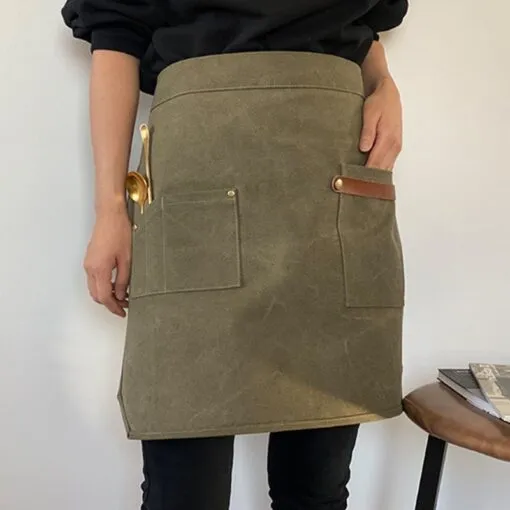 Everyday Waist Canvas Kitchen Work Apron