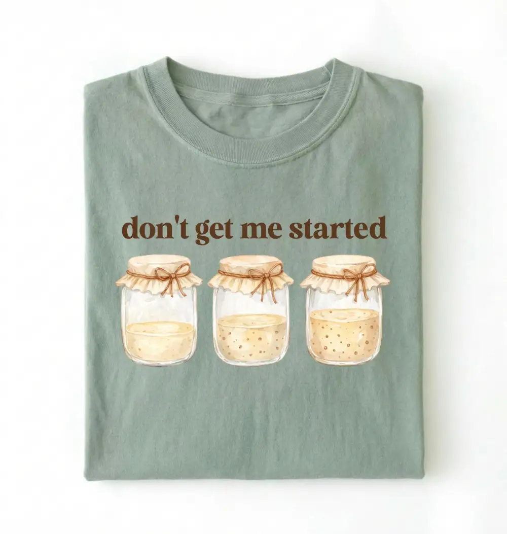 Bread Baking Graphic Cotton Tee