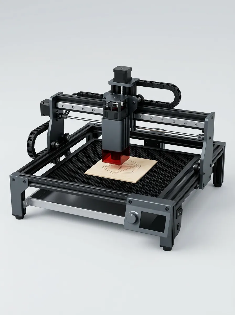 Woodworking Desktop Laser Cutting and Engraving Machine for Workshop Use