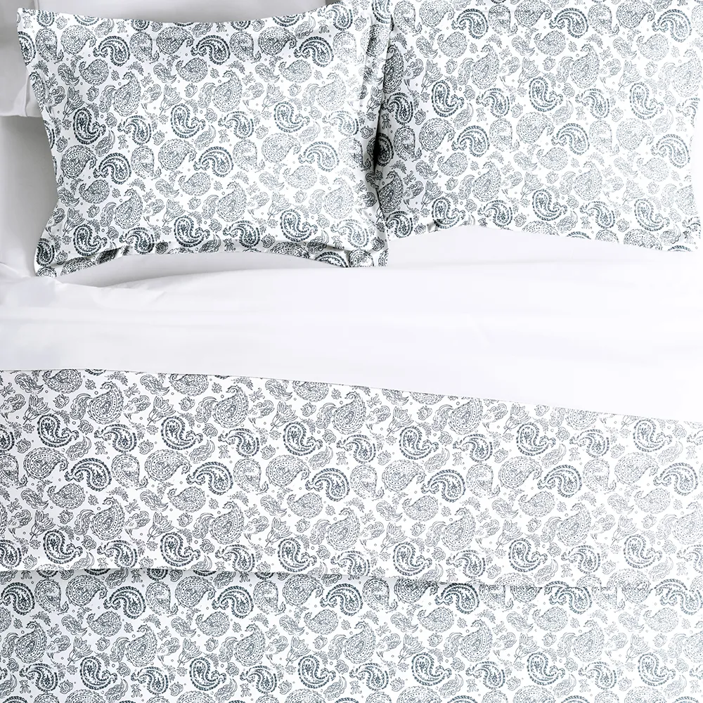 Coarse Paisley Pattern Duvet Cover Set