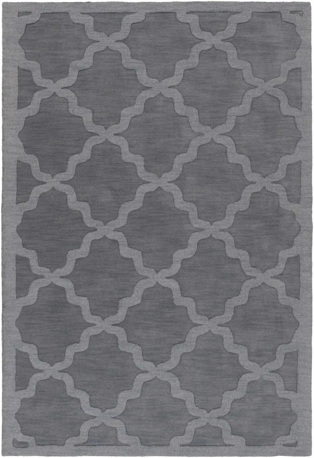 Relaxed Contemporary Hand Loomed Wool Area Rug