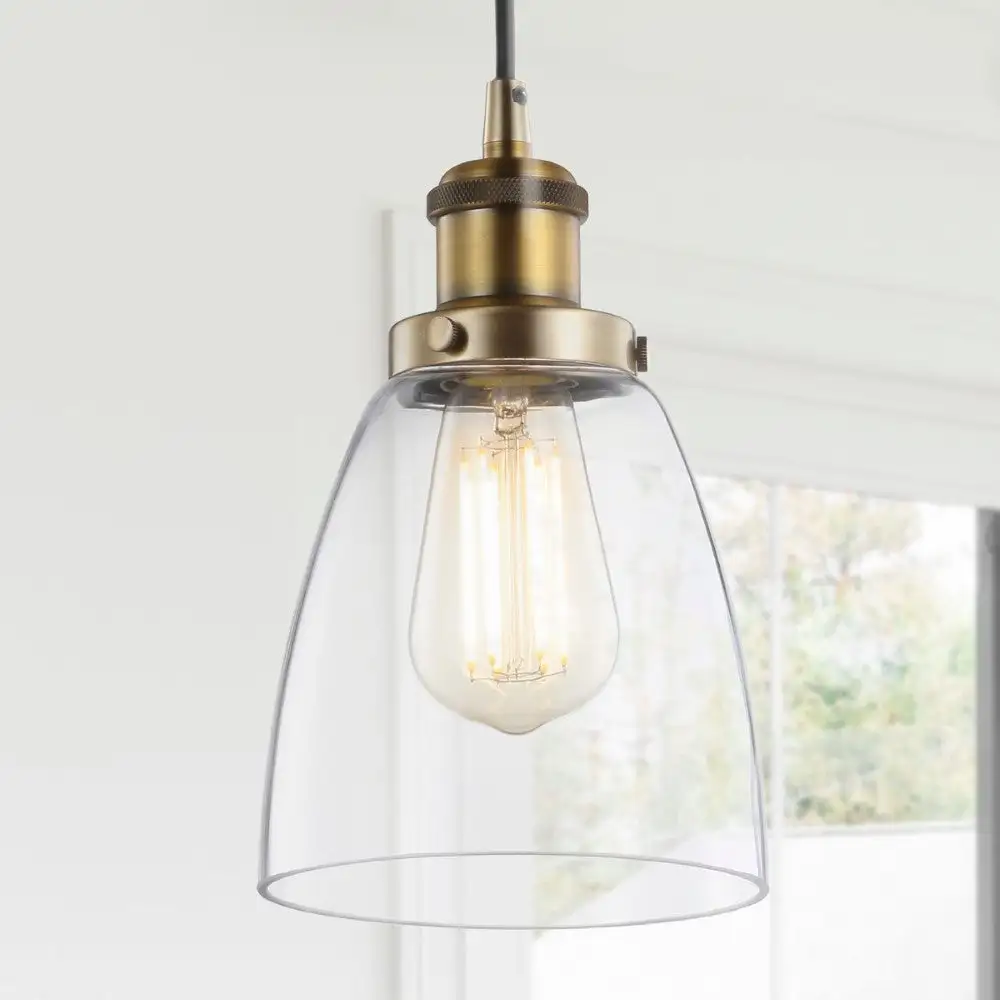 Adjustable Metal/glass LED Pendant