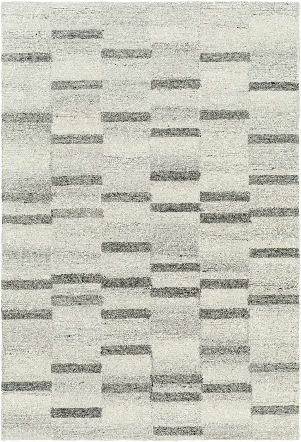 Polished Contemporary Hand Tufted Wool Area Rug