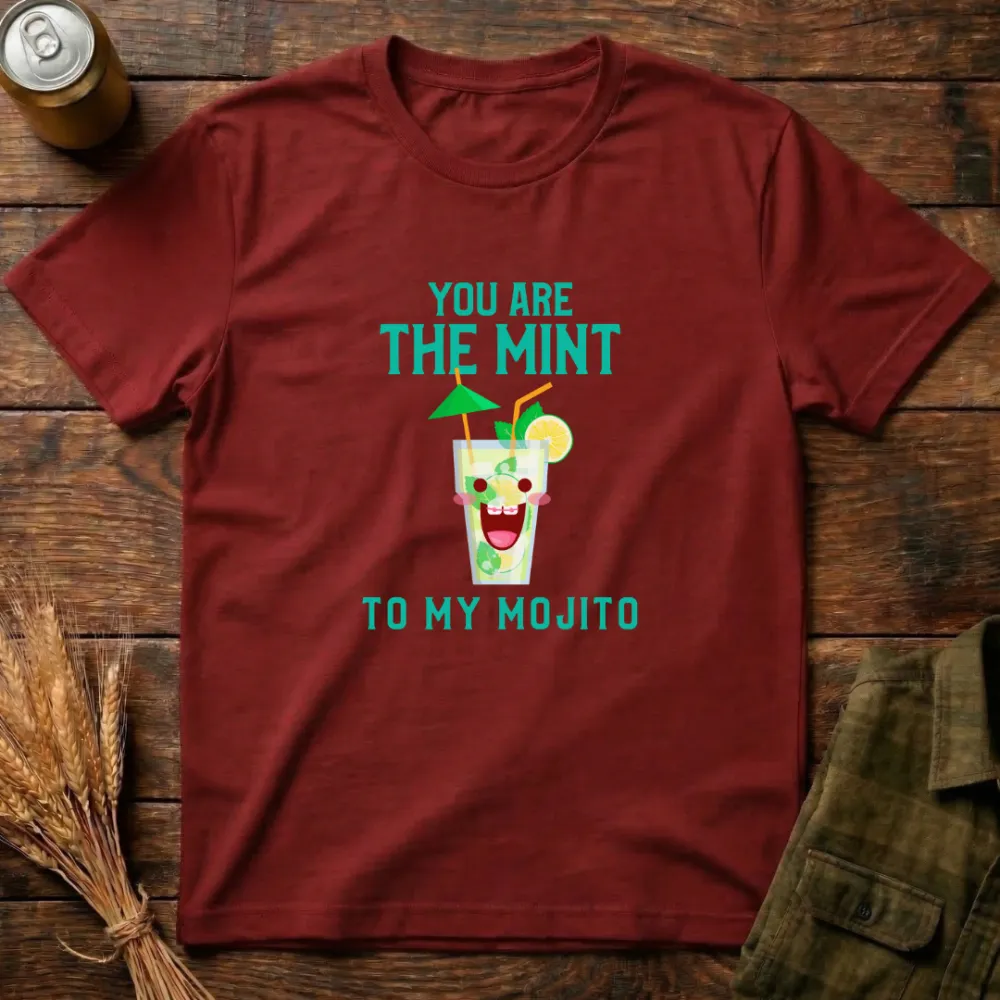 Mint To My Mojito Graphic Cotton T-Shirt