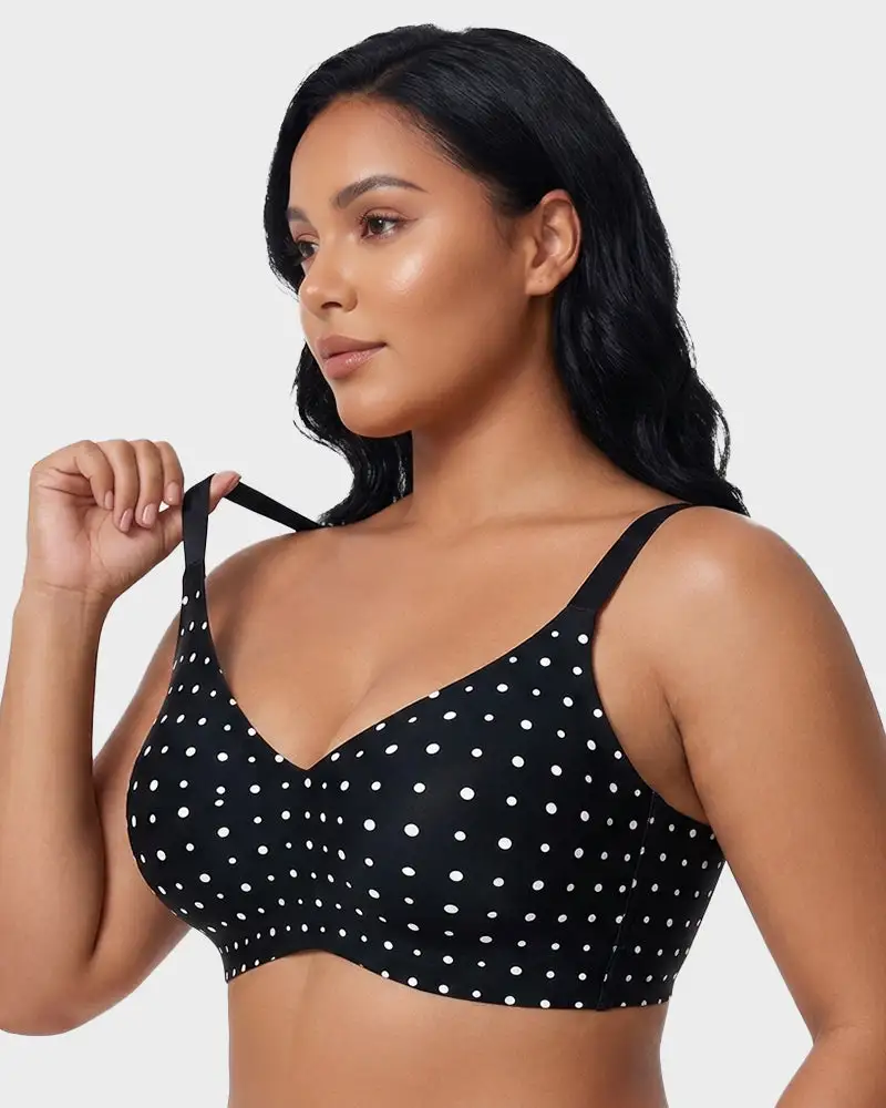 Seamless Soft Comfort Jelly Strip Wireless Bra
