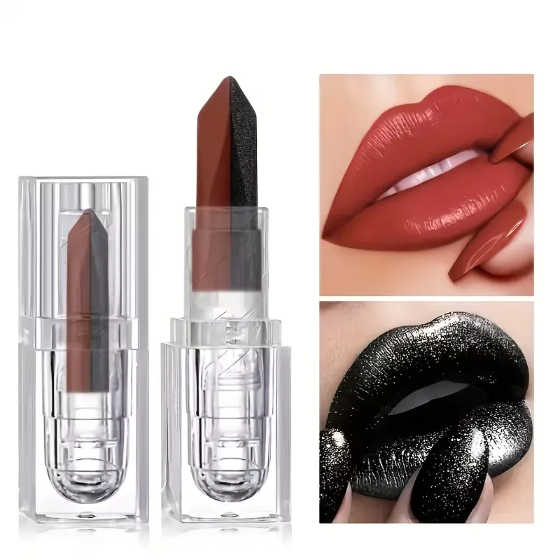 Two-in-One Matte Shiny Lipstick