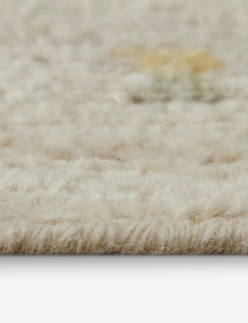 Plush Hand Knotted Wool Area Rug