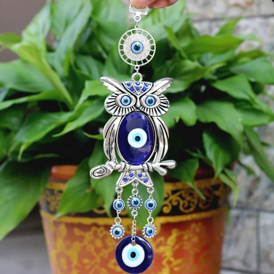 Owl Evil Eye Protection Charm