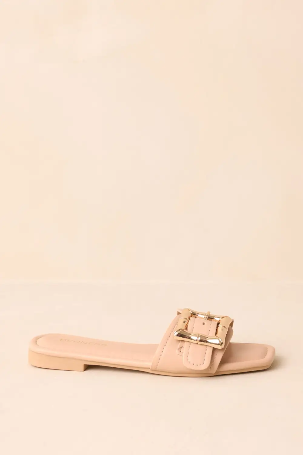 Buckle Flat Sandals