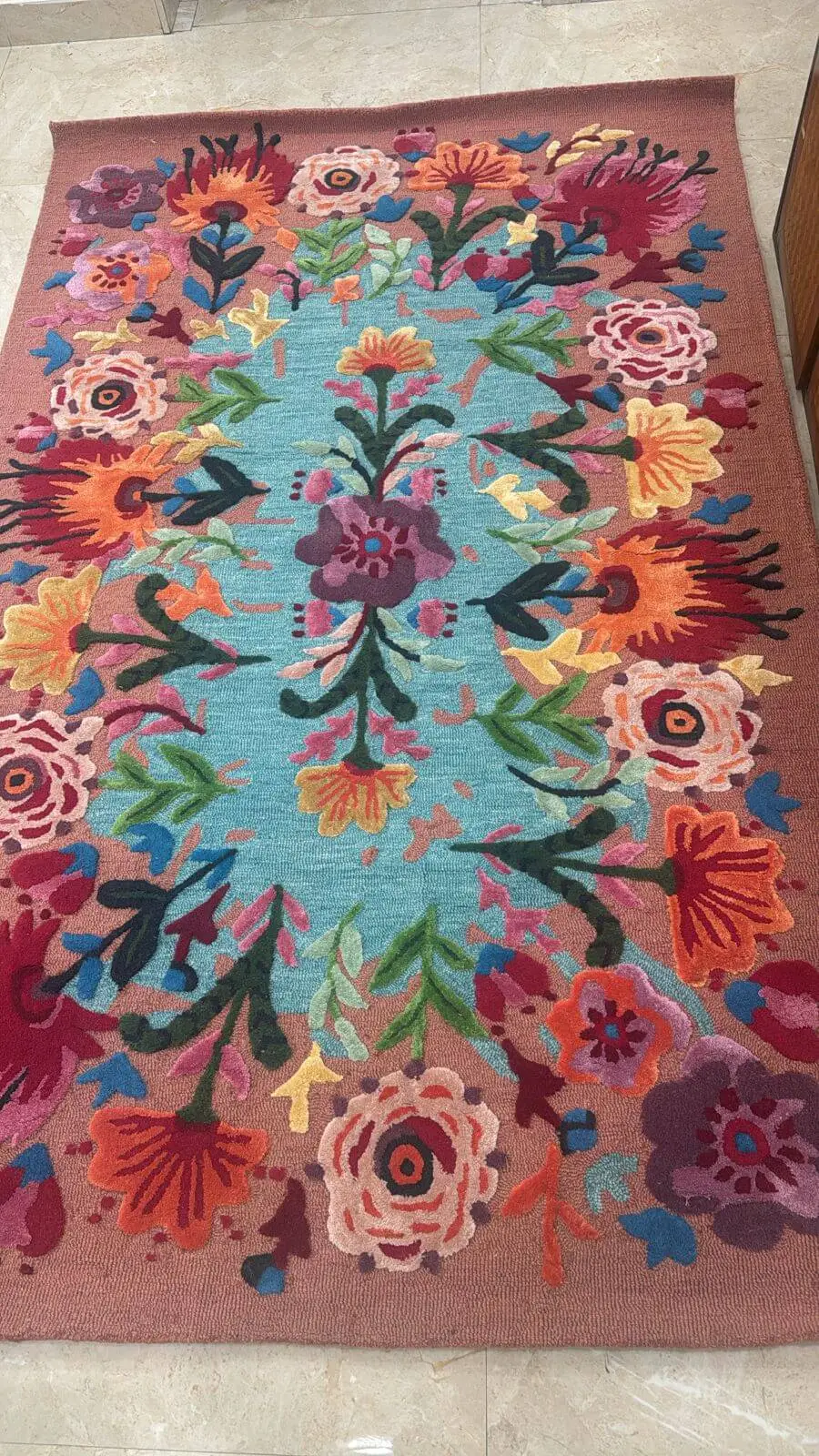 Artisan Hand Tufted Wool Viscose Area Rug