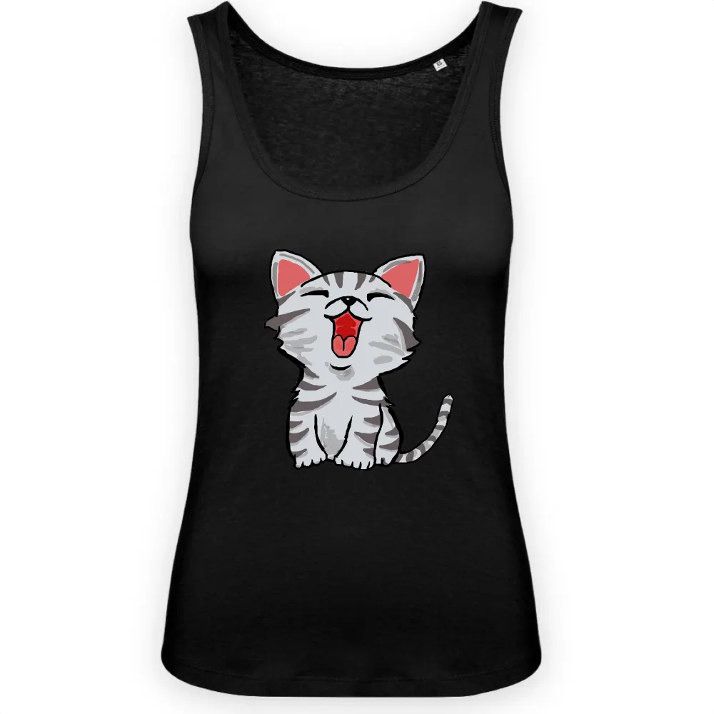 Little Cat Graphic Tank
