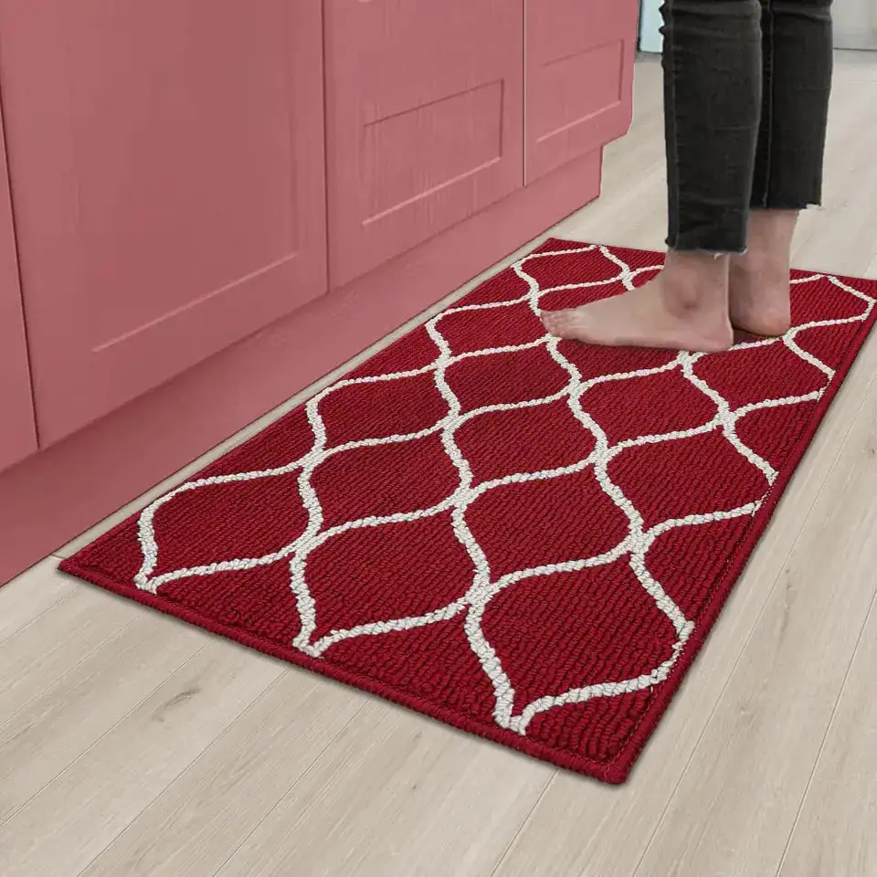 Simple Trellis Kitchen Floor Mat