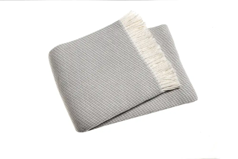 Textured Cotton Blend Blanket