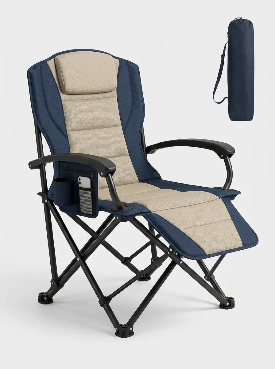 Reclining Foldable Camping Chair