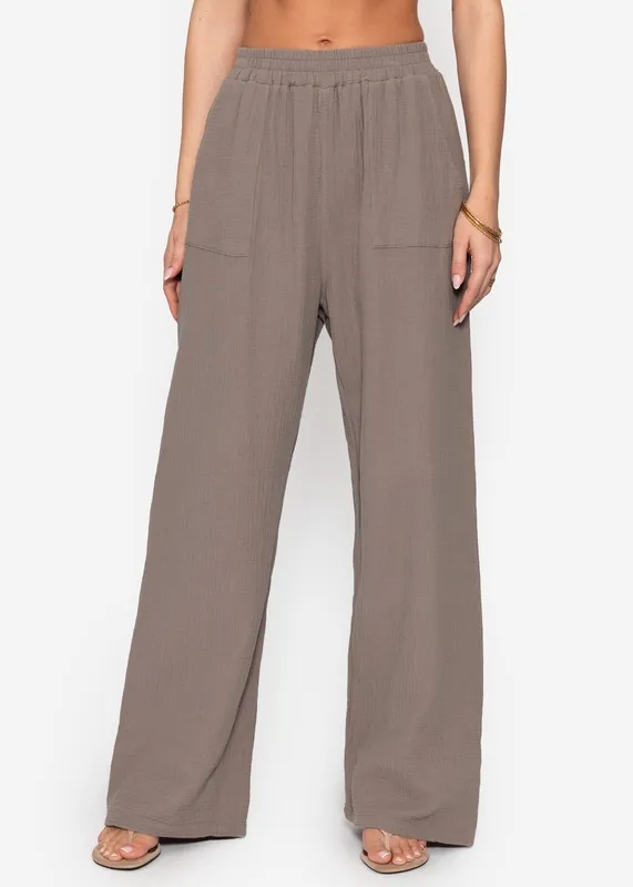 Taupe Everyday Pants