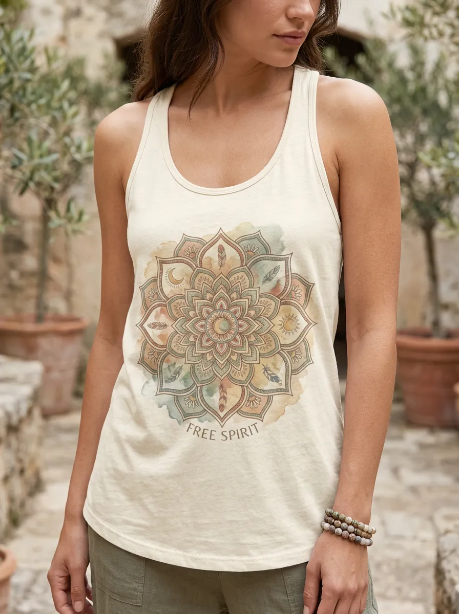 Boho Free Spirit Tank Top