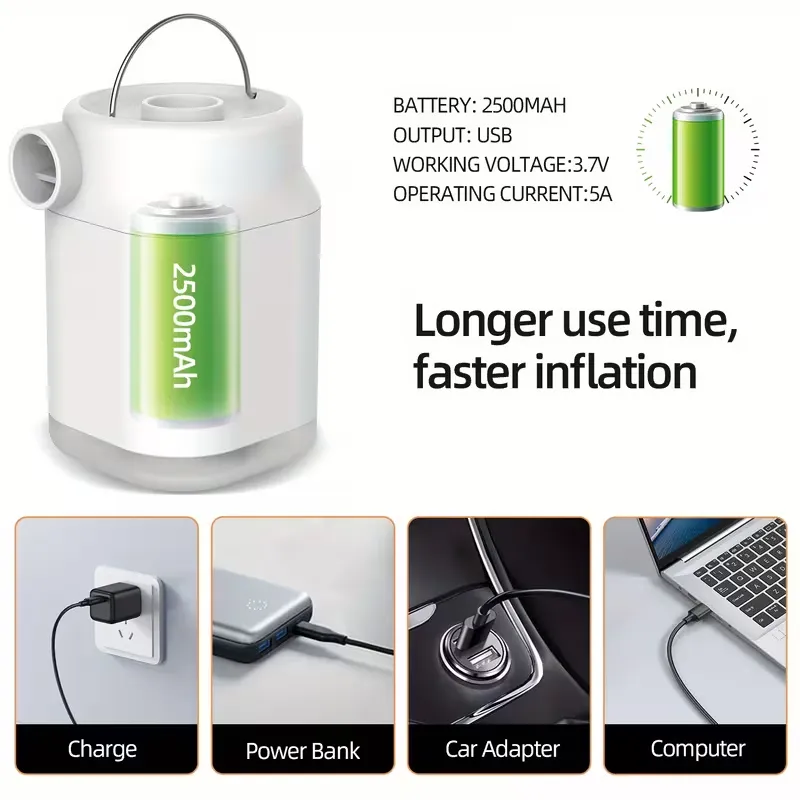 4-in-1 Multifunctional Electric Air Pump