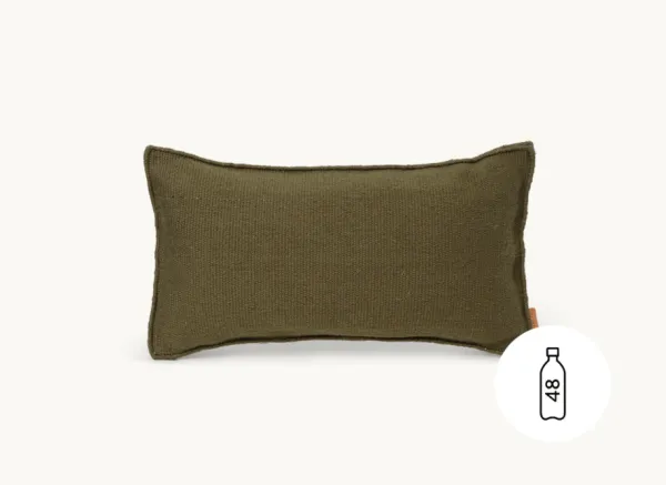 Textured Wool Decorative Cushion