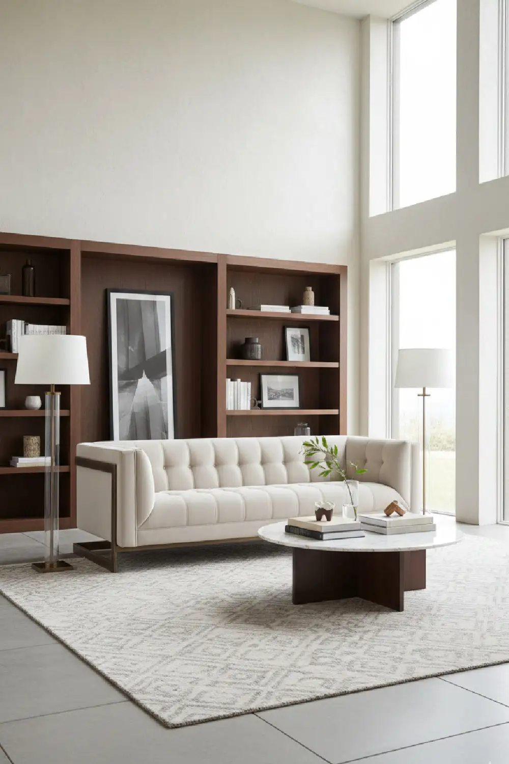 Relaxed Tufted Sofa