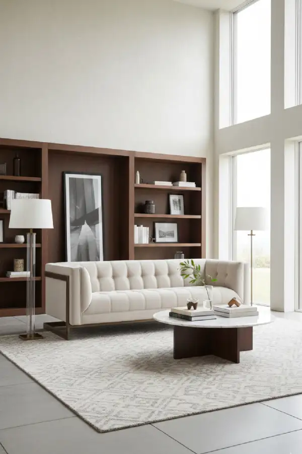 Relaxed Tufted Sofa