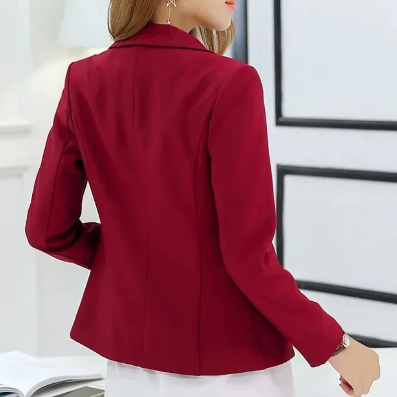 Tailored Slim Fit Office Blazer