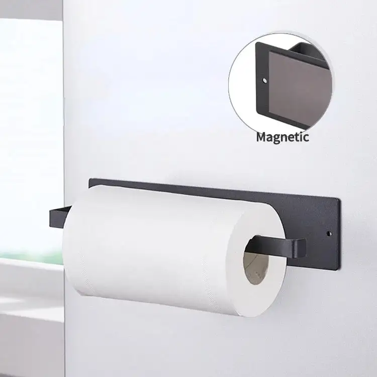 Single Magnetic Tissue Holder Black
