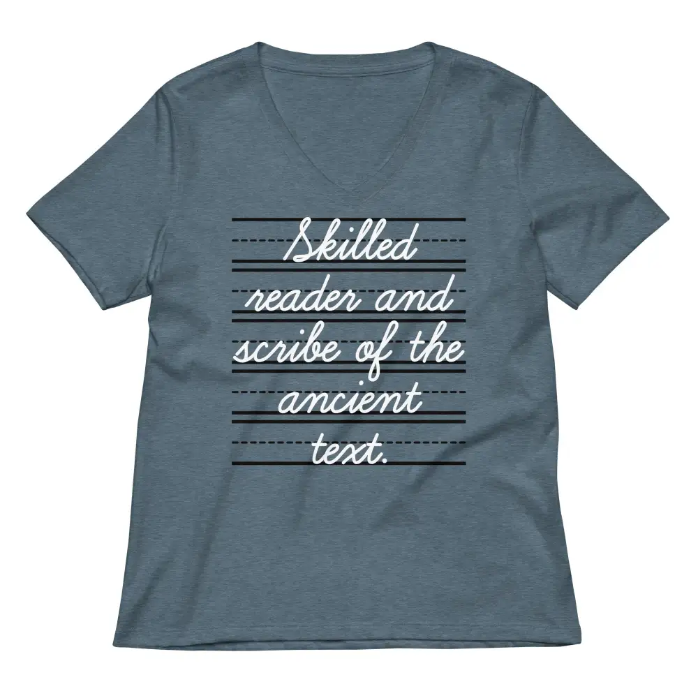 Reader’s Classic V Neck Tee