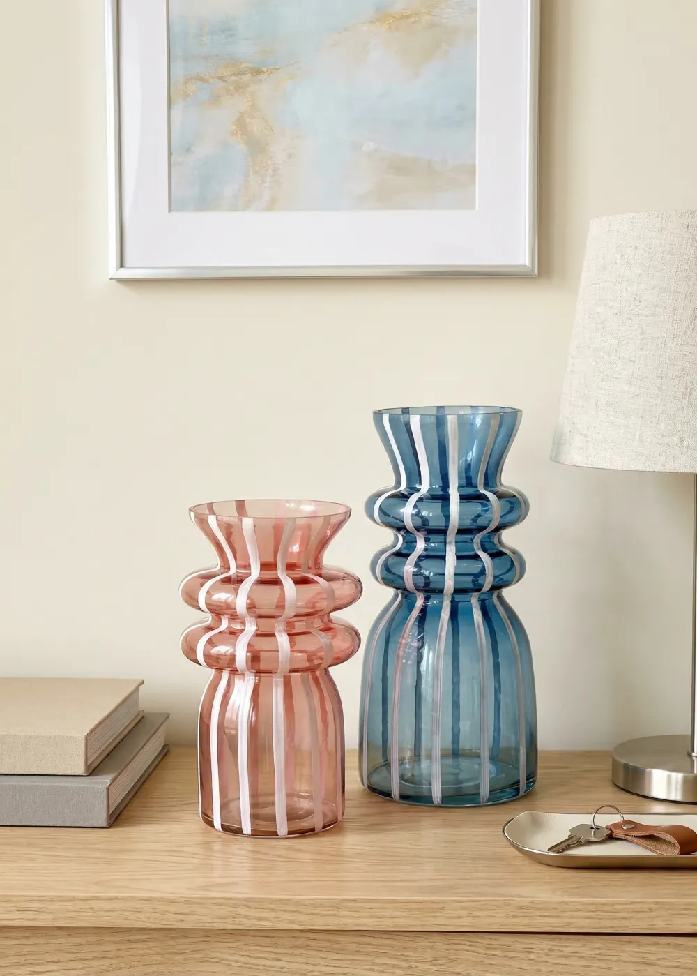 Bellora Strip Glass Vase Large