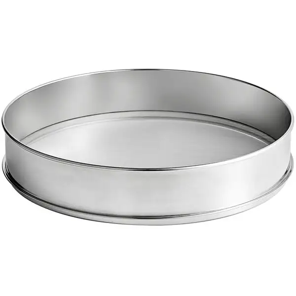 Space-Saving Stainless Steel Sieve