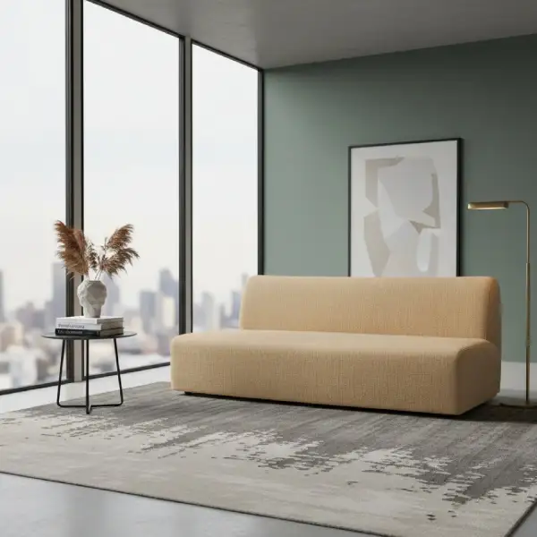 Rounded Modular Sofa