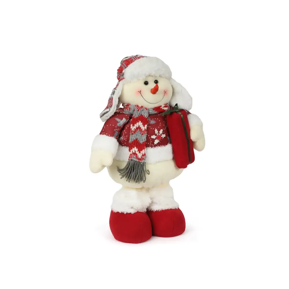 Extendable Snowman Seasonal Figure