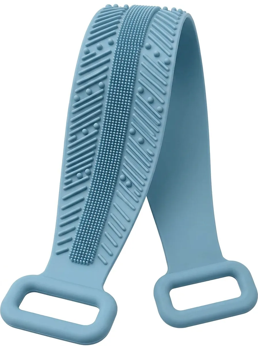 Textured Silicone Back Scrubber Cleansing Strap