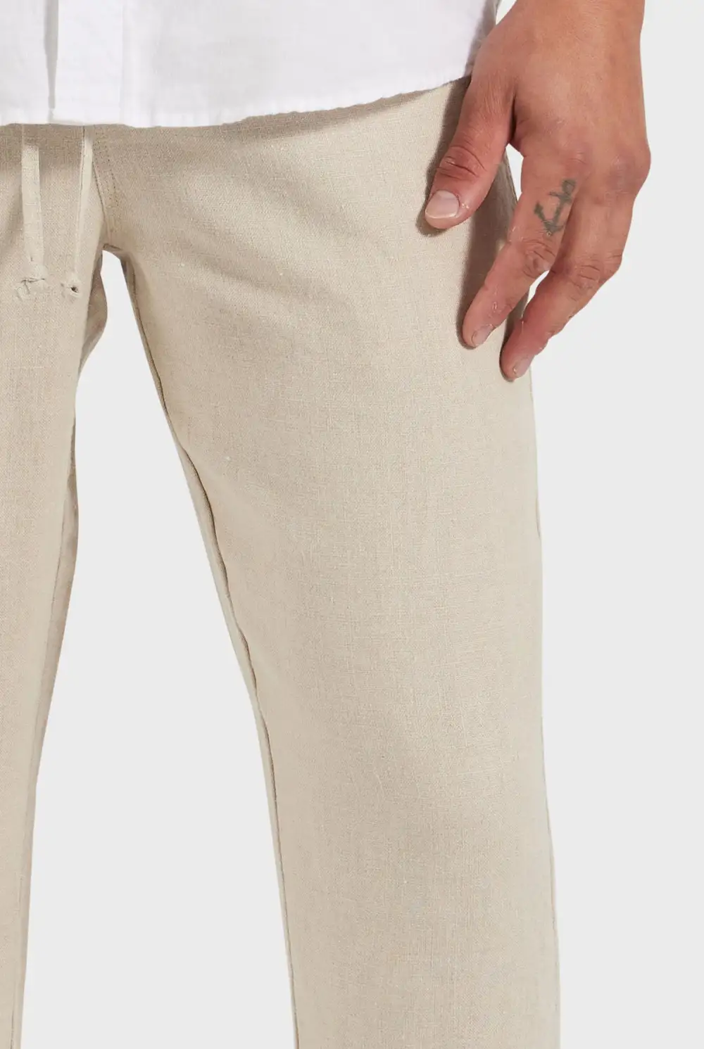 Lightweight Breathable Linen Casual Jogger Pants