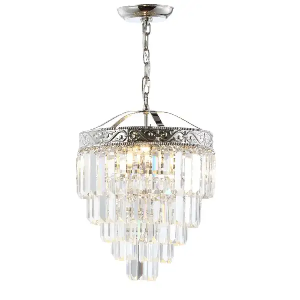 Dual-Light Crystal LED Chandelier