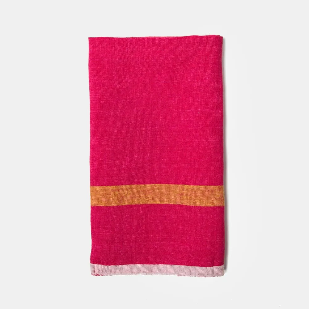 Everyday Botanical Laundered Linen Kitchen Towel Set