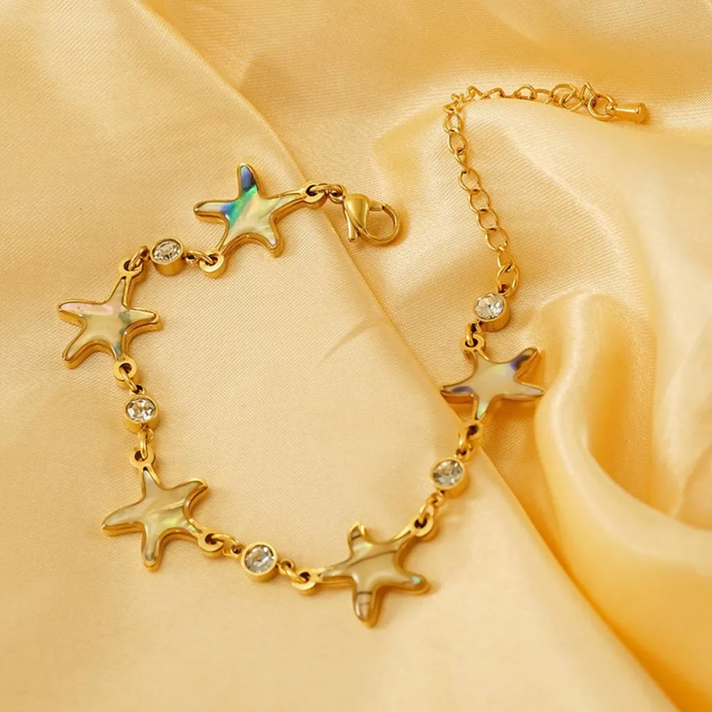 Shell Charm Bracelet
