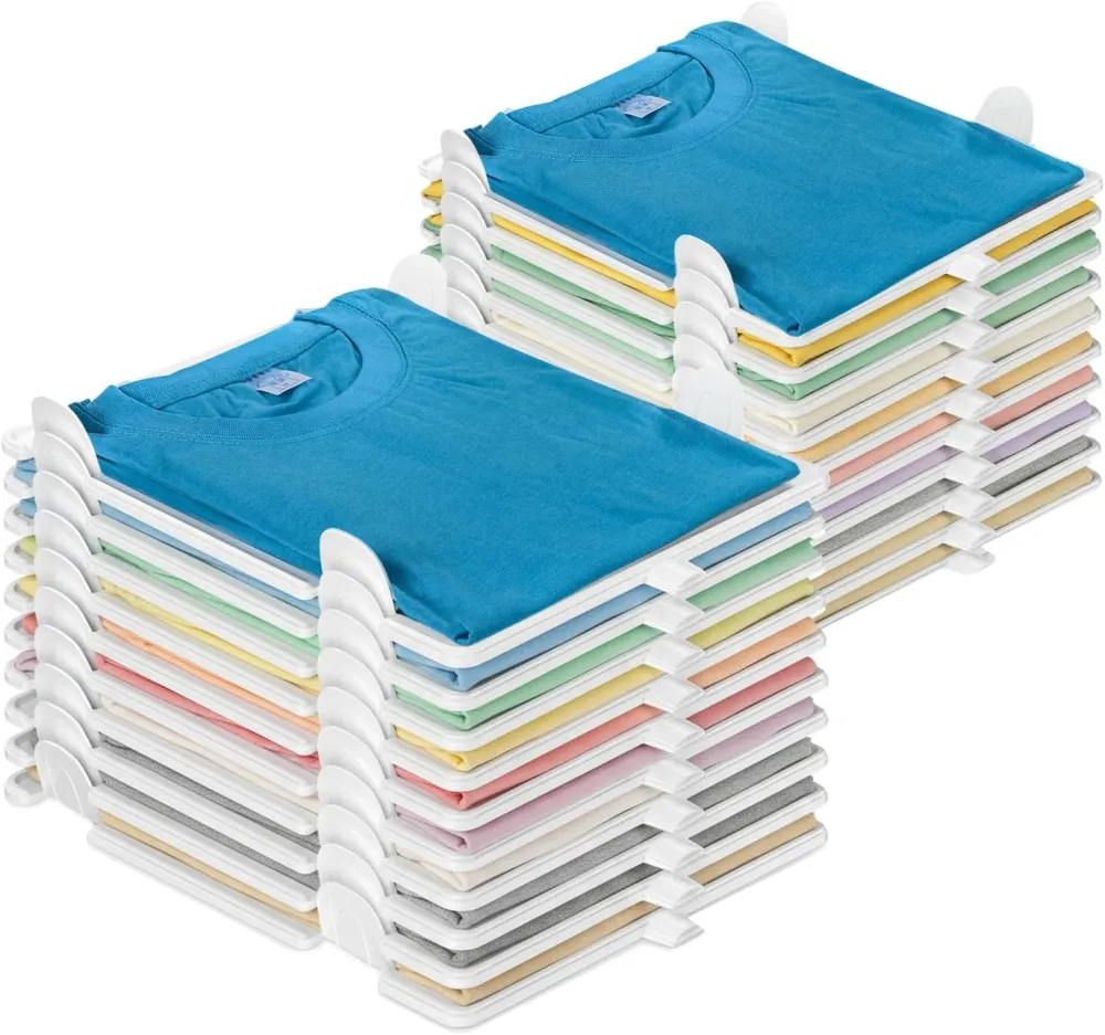 Stackable Clothes Folding Organizer