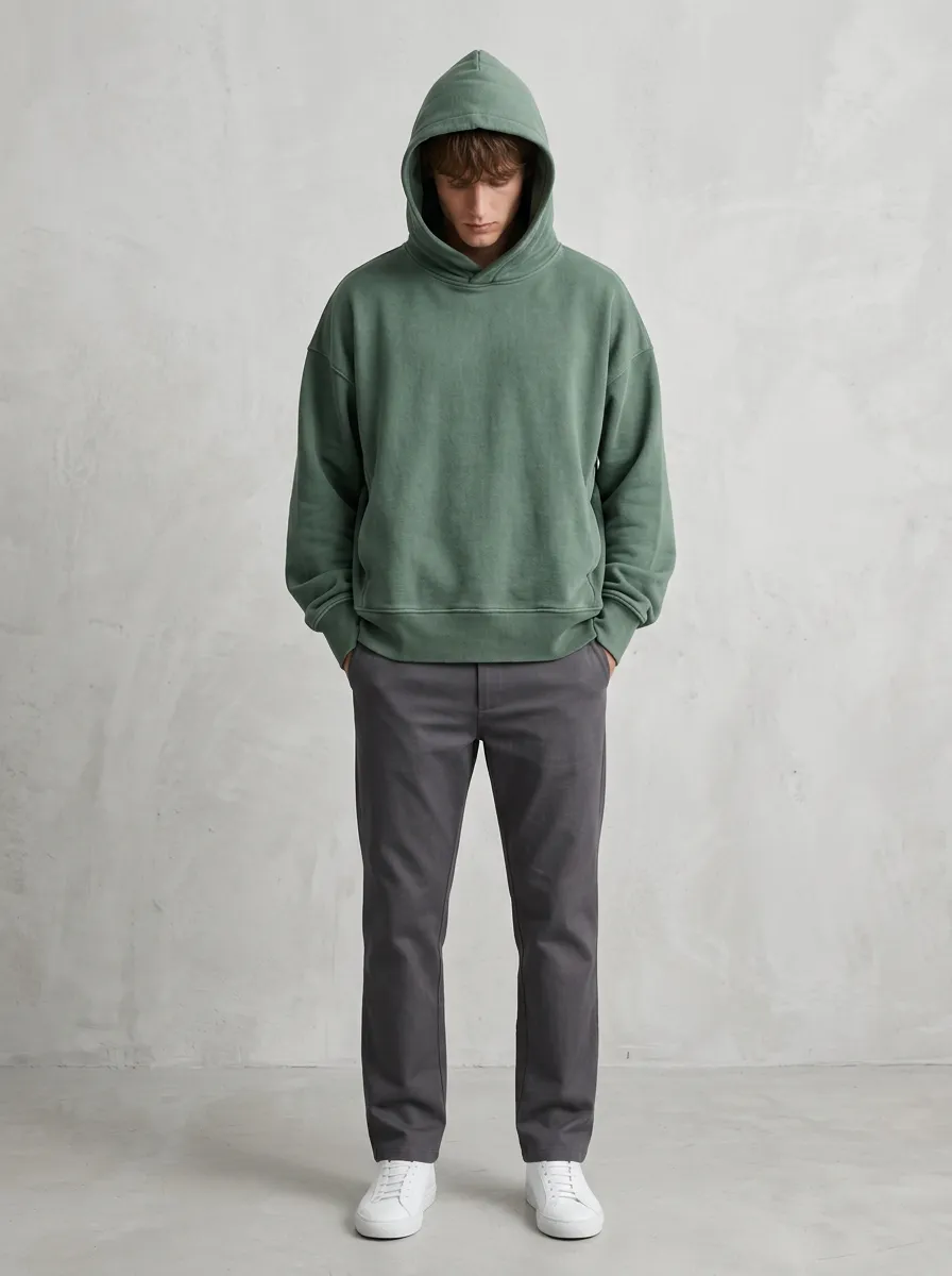 Men's Oversized Minimal Hoodie