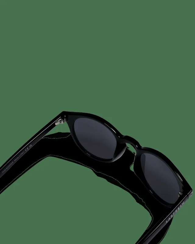 Square Frame Sunglasses Black