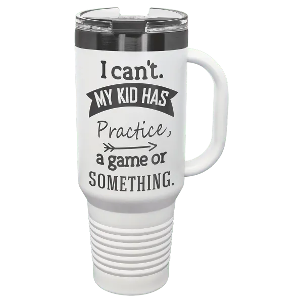 Mug Handled Straw Lid Travel Mug
